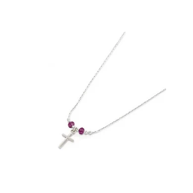 Lovely Necklace for Girls With a Dainty Silver Cross Best Selling Newest Fashion Necklace