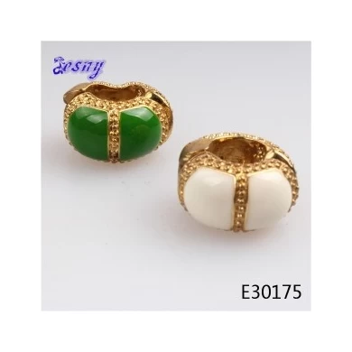 Magnetic stud colored rolled gold no hole earring E30175