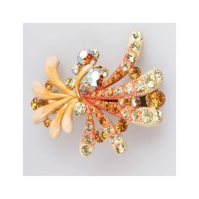 Manufacturers china diy crystal hawaiian hair accessories hairpin H50015