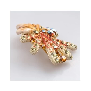 Manufacturers china diy crystal hawaiian hair accessories hairpin H50015