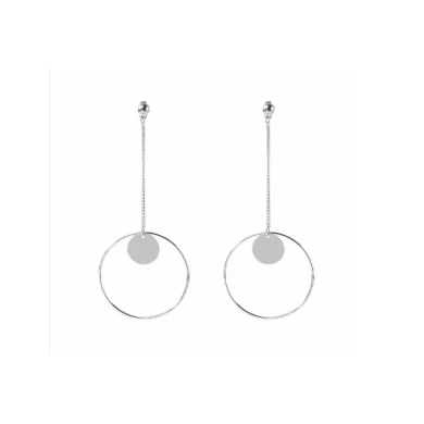 Wholesale Fashion Big Circle Dangle Earrings Hoop earring for Grils Party