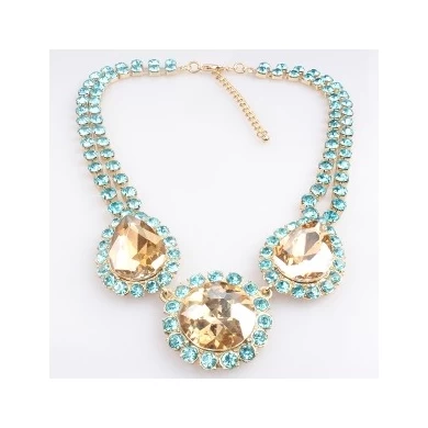 big colorful crystal sex charmed diamond necklace N90095