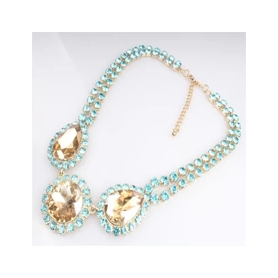 big colorful crystal sex charmed diamond necklace N90095