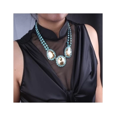 big colorful crystal sex charmed diamond necklace N90095