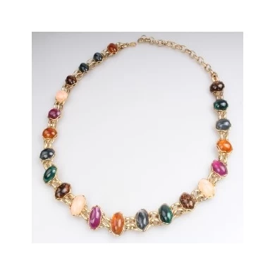 handmade colorful turquoise stone beaded belt BT60015