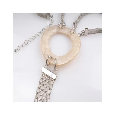 snake chain vintage boutique pendant necklace N90069