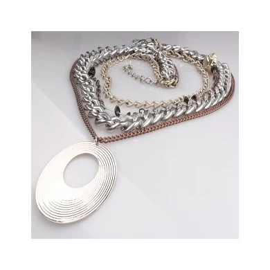 vintage boutique evil eye chains pendant necklace N90068
