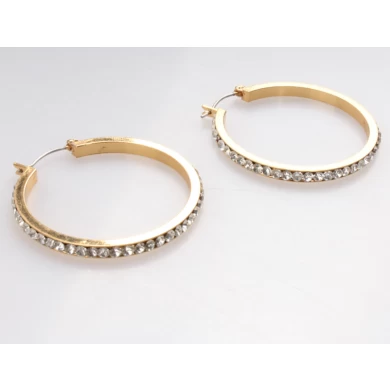 14k Gold Plated Wholesale Fancy Small Gold Earrings Woman 2018 Party Accessorie
