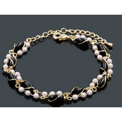14k gold plated colorful new ball pearl bracelet manufacturer in China