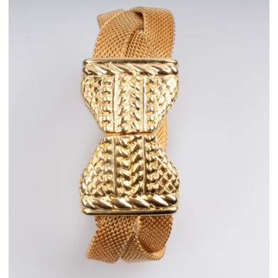 2018 Hot Selling Jewelry  Professional Manufacturer in China Zinc Alloy Gold Artificial Bracelet for Women