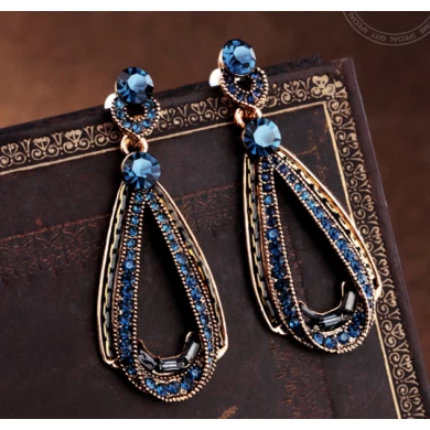 2018 fashion vintage zinc alloy earrings for woman