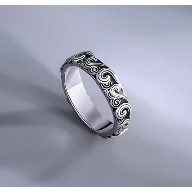 925 Silver Woman Men Ring Supplier in China
