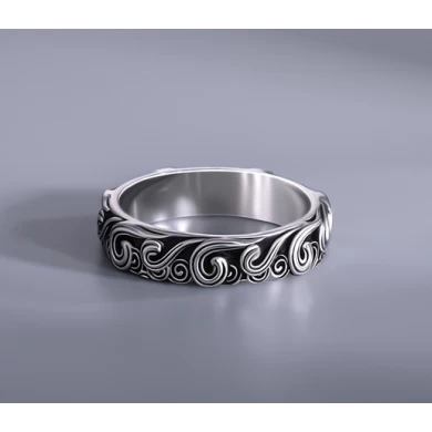 925 Silver Woman Men Ring Supplier in China