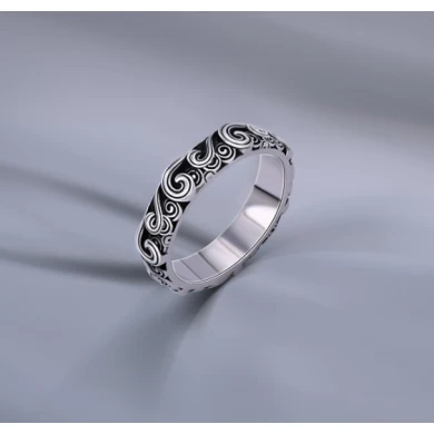 925 Silver Woman Men Ring Supplier in China