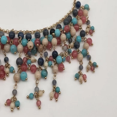 Best Selling Newest Fashion Accessories Necklace Jewelry Latest Fashion Jewellery European Beaded Necklace