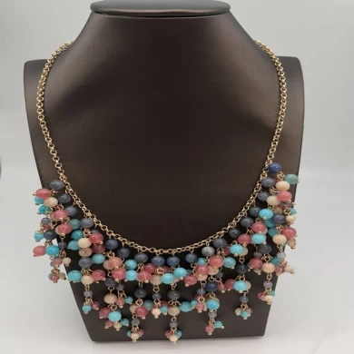 Best Selling Newest Fashion Accessories Necklace Jewelry Latest Fashion Jewellery European Beaded Necklace