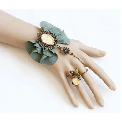Bud Silk Bracelet Ring Set of Europe and the United States New Female Accessories Ornament Wholesale for Girls