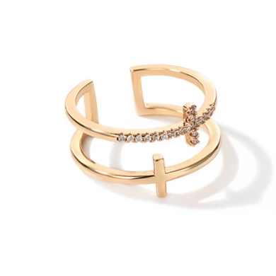 Cheap price and high quality zinc alloy ring for woman