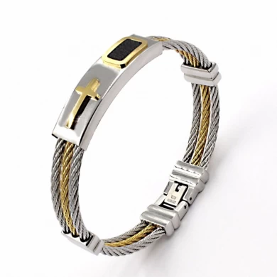 China Factory New Jewelry Fashion billig Custom Design 316 l Edelstahl Schmuck Armbänder, Amazon FBA Holiday Gift Metal Custom Gravur Armband 316 Edelstahl Schmuck