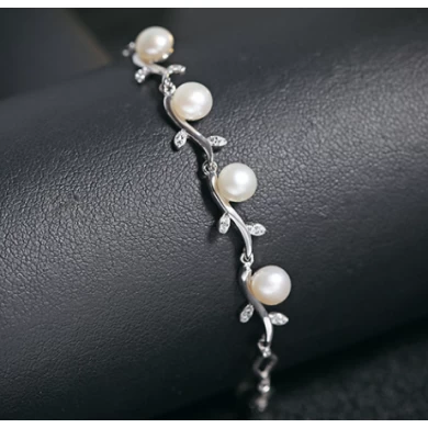 China manufacturer freshwater pearl magnetic bracelet for women