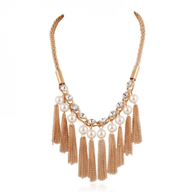 Choker Necklace Tassel Short Clavicle Necklace Women Party Statement Jewelry Gifts Accessories 2018 New
