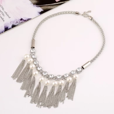 Choker Necklace Tassel Short Clavicle Necklace Women Party Statement Jewelry Gifts Accessories 2018 New