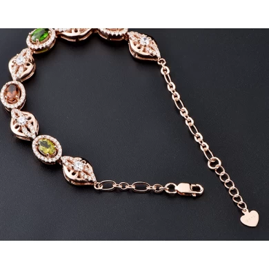 Custom Natural Crystal Gemstone Bracelet Bangle Manufacturer China