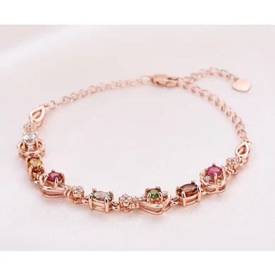 Custom Natural Crystal Gemstone Bracelet Bangle Manufacturer China