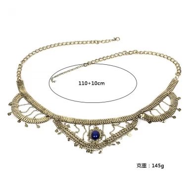 Europe Retro Body Jewelry Tassel Waist Chains for Women