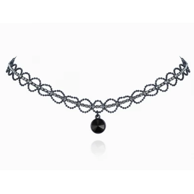 Factory Price Minimum Order Quantity Black Choker Necklace Manufacturer in China