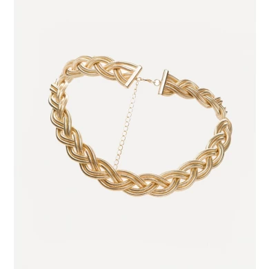 Fashion Accessoires Halskette Kette Persönlichkeit Simple Snake Kette Woven Necklace