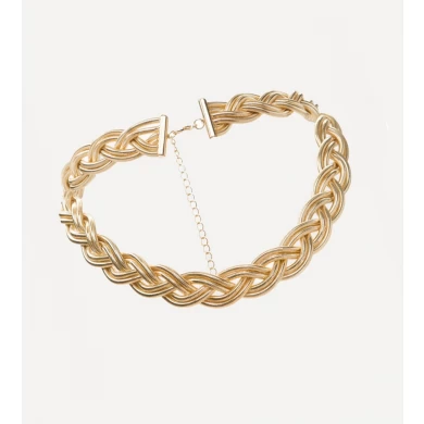Fashion Accessoires Halskette Kette Persönlichkeit Simple Snake Kette Woven Necklace