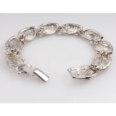 Fashion European  Interchangeable Jewelry Alloy Material shell Shape Style Bracelet  for Women