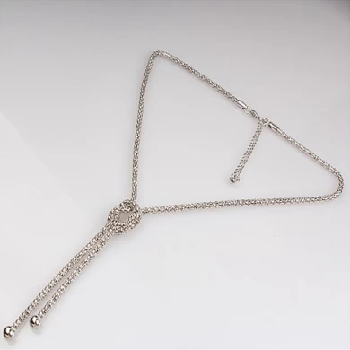 Fashion Gold Plated Corn Kette Halskette mit Metall Kette Großhandel Halskette