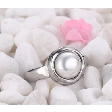 Fashion Jewelry Female Pearl Ring Manufacturer China