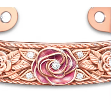 Fashion Women's Solid Copper Cuff Bracelet Manufacturer