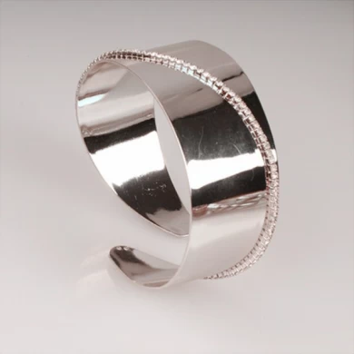 Fashion Bracelet OEM Hersteller Bulk Custom Hot Wide Copper Bracelet Armband Kristalle Kette von Swarovski Women Gold Silber