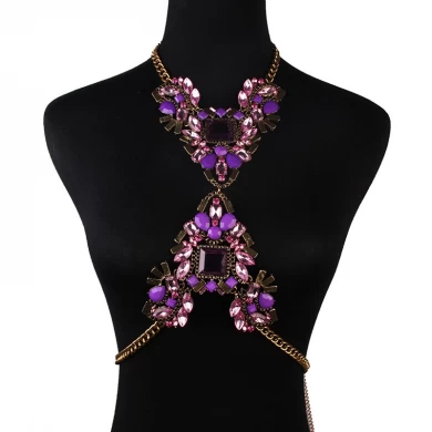 Fashion crystal Body Chain,Women Body Chain Jewelry