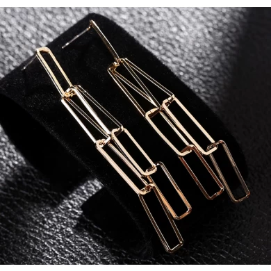 Fashionable Stainless Steel Earrings with 925 Silver Long Stud Earrings Manufacturer