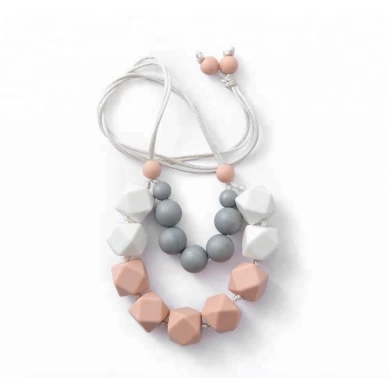 Food Grade Silicone Beads Necklace Jewelry Manufacturer Wholesale Fashion Jewelry OEM Factory