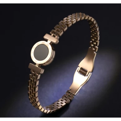 High Quality 18K Rose Gold Titanium Steel Bracelet Manufacturer in China