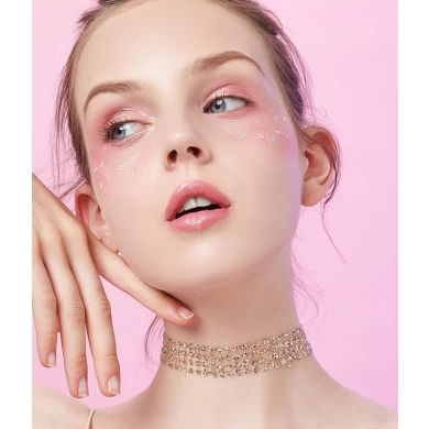High Quality 2018 Fashion Zinc Alloy Gemstone Necklace Manufacturer in China