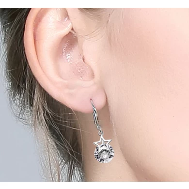 High Quality Start Shape 925 Sterling Silver Stud Earring Supplier in China