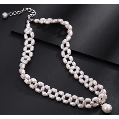 High Quality Supplier Artificial Pearls Short Necklace Manufacturer in China