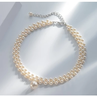 High Quality Supplier Artificial Pearls Short Necklace Manufacturer in China