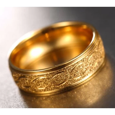 High quality Dubai gold jewelry men's ring manufacturer in China
