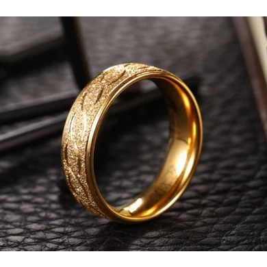 High quality Dubai gold jewelry men's ring manufacturer in China