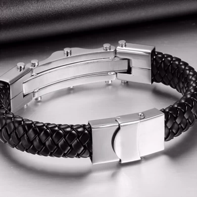 Japan und Südkorea Titan Steel Jewelry Wholesale Männer Leder Armband TS1
