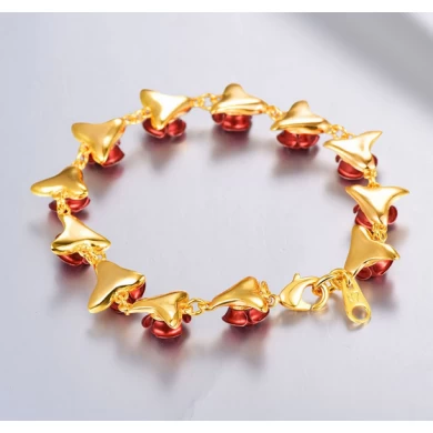 Jewelry Personalized Bracelet Copper Jewelry Dozen Rose Bracelet for Woman