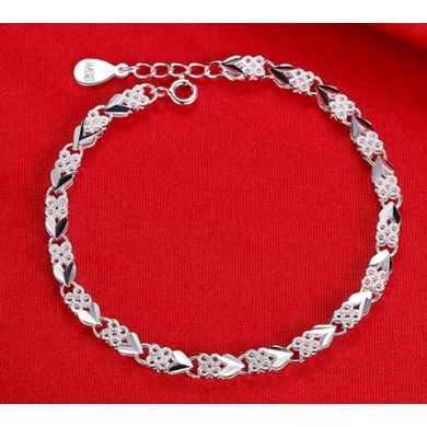 Jewelry cz sterling siver bracelet bangle for beautiful girl